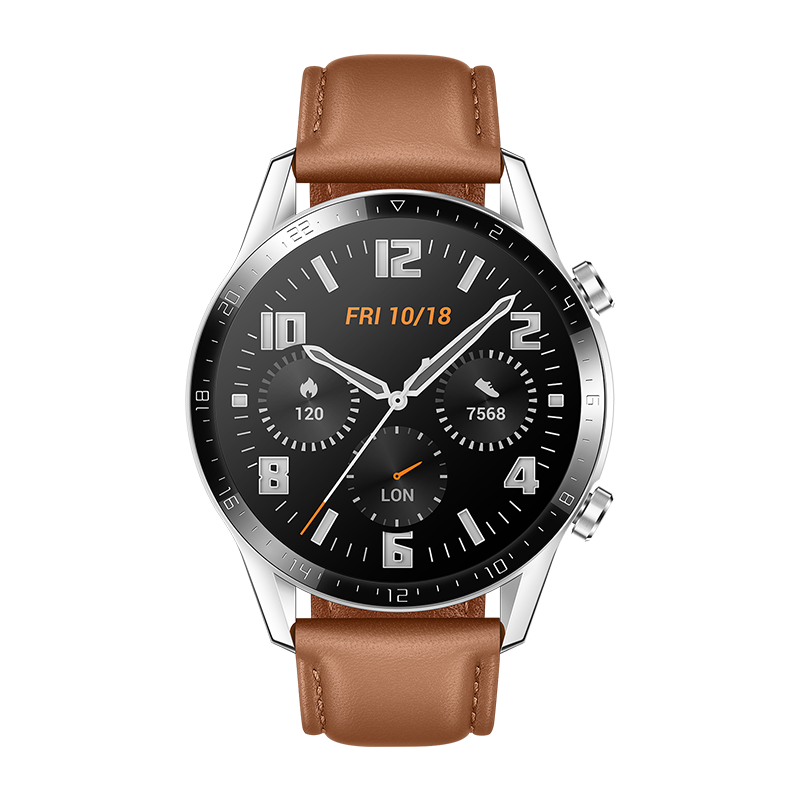 huawei watch gt 2 classic 46mm brown