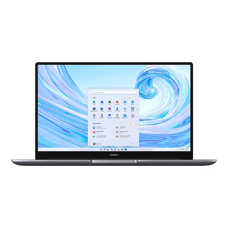 HUAWEI MateBook D 15, Windows 10 Home, Intel® Core™ i3-10110U, 8 GB RAM, 256 GB SSD, 15,6 Zoll notebook, FHD HUAWEI FullView Display, Schlankes Metallgehäuse, QWERTZ layout