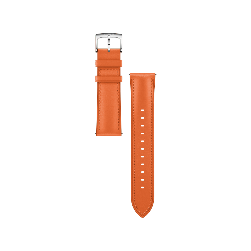 HUAWEI Correa EasyFit 2 Naranja Cuero 20mm