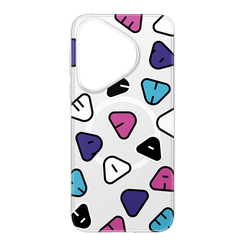 HUAWEI Pura 70 Letter Magnetic Case Transparent