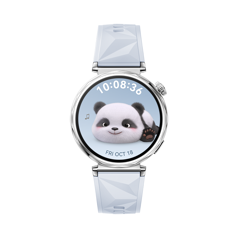 HUAWEI WATCH GT 5 41mm Tarnish Stainless Steel con Correa Azul Fluoroelastómero