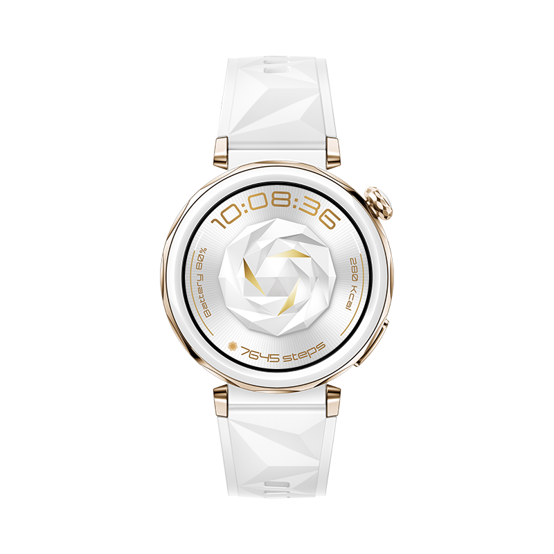 HUAWEI WATCH GT 5 Pro 42mm White con Correa Blanca Fluoroelastómero