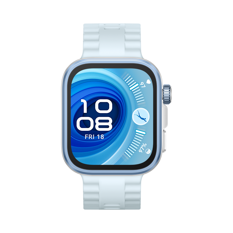 HUAWEI WATCH FIT 4 Pro Azul Fluoroelastómero/Cristal de Zafiro y Titanio/Pago NFC/Hasta 10 Días de Batería/Conexión con Android & iOS