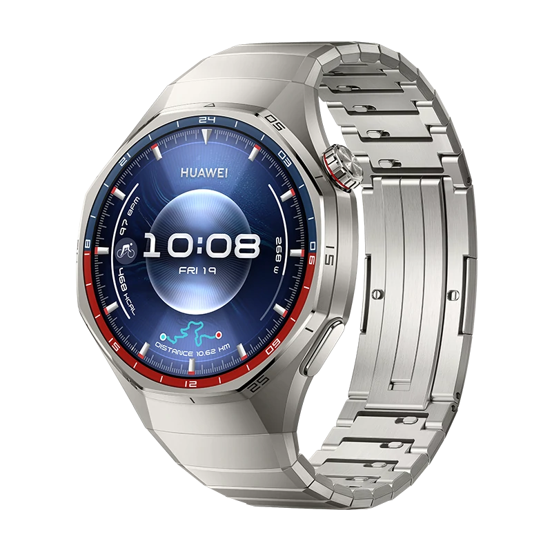 HUAWEI WATCH GT 6 Pro 46mm Titanio / Cristal de Zafiro y Aleación de Titanio / Hasta 21 Días de Duración de la Batería / Conexión con Android & iOS / Pago NFC