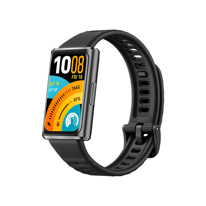 HUAWEI Band 11 Pro Negro Fluoroelastómero Caja de Aleación de Aluminio / Posicionamiento GNSS Autónomo / Seguimiento del Sueño Mejorado