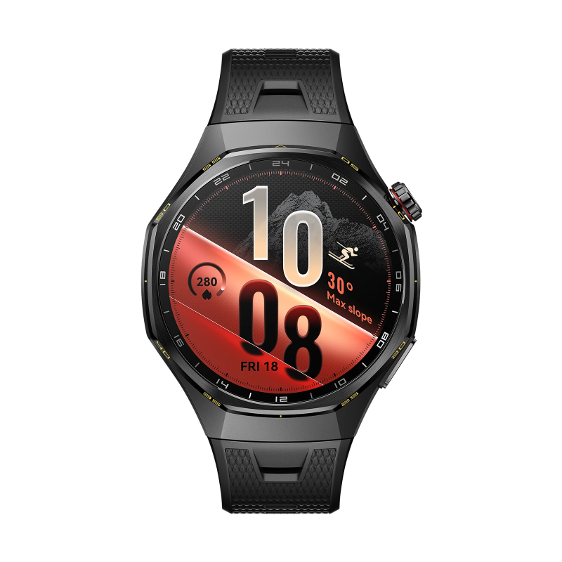 HUAWEI WATCH GT 7 Pro 46mm Negro Fluoroelastomer / Nanocerámica y Aleación de Titanio / Hasta 21 Días de Duración de la Batería / Conexión con Android &amp; iOS