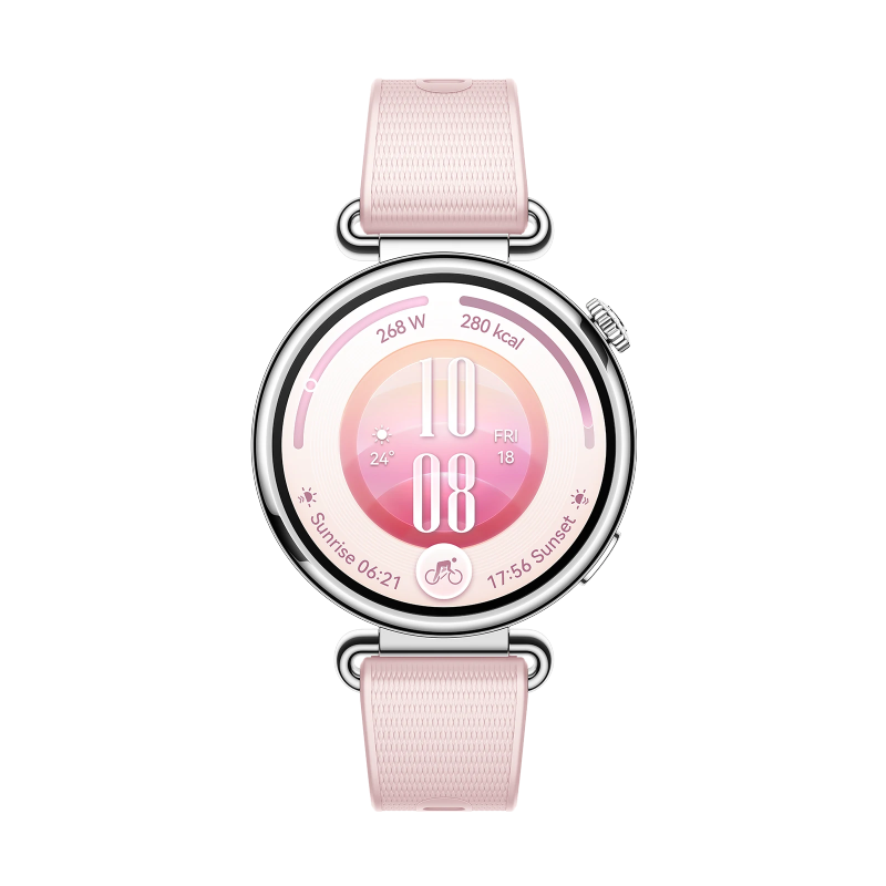 HUAWEI WATCH GT 7 41mm Rosa Fluoroelastómero / Hasta 14 Días de Duración de la Batería / Conexión con Android &amp; iOS