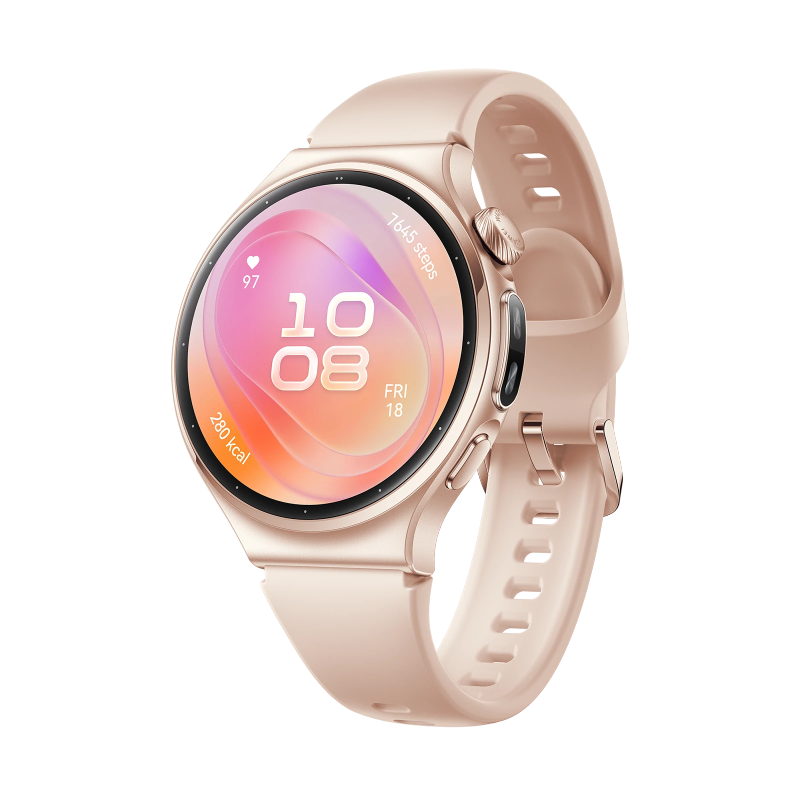 HUAWEI WATCH 6 42mm Dorado / Comodidad Ultraligera con Cristal de Zafiro Esférico / Monitorización Completa de la Salud con X-TAP / Modos Deportivos Avanzados