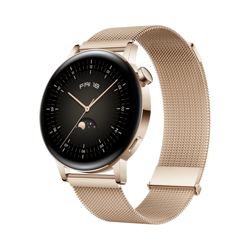 HUAWEI WATCH GT3 42mm Elegant Gold Stainless Smartwatch