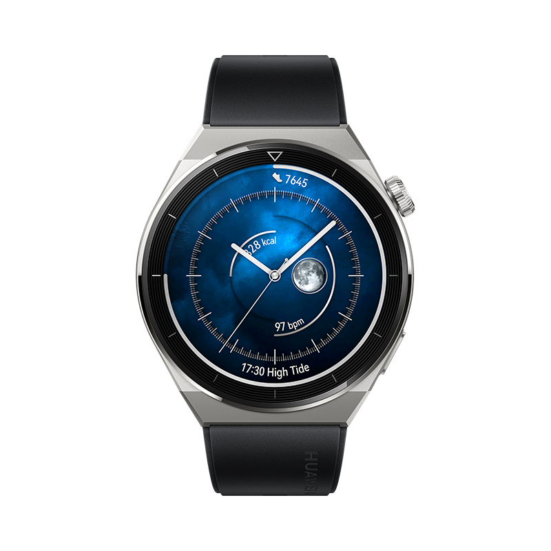 HUAWEI WATCH GT3 Pro 46mm Black Fluoroelastomer Smartwatch