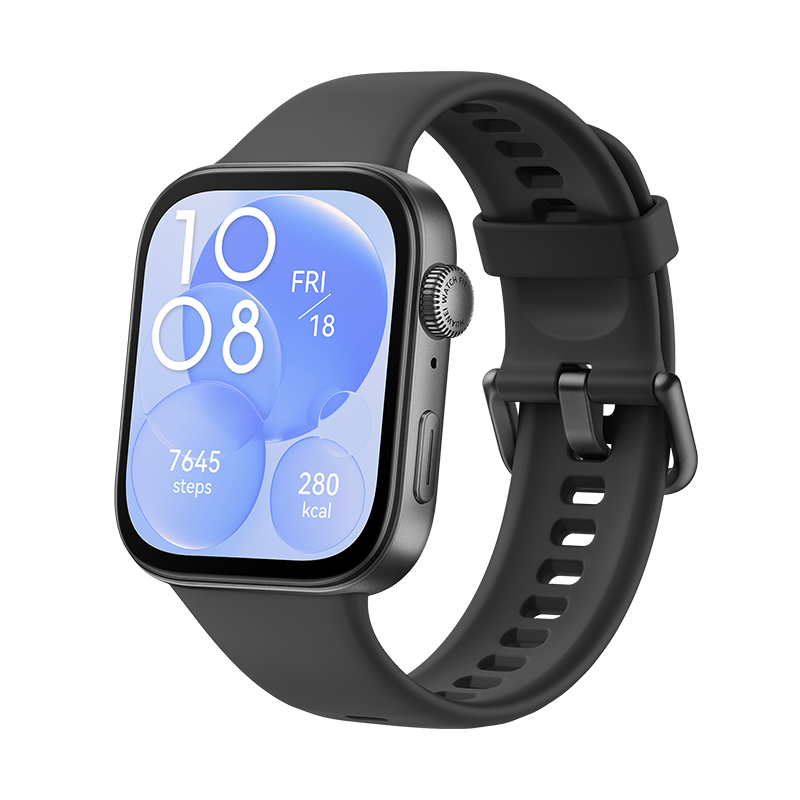 HUAWEI WATCH FIT 3 Midnight Black Fluoroelastomero