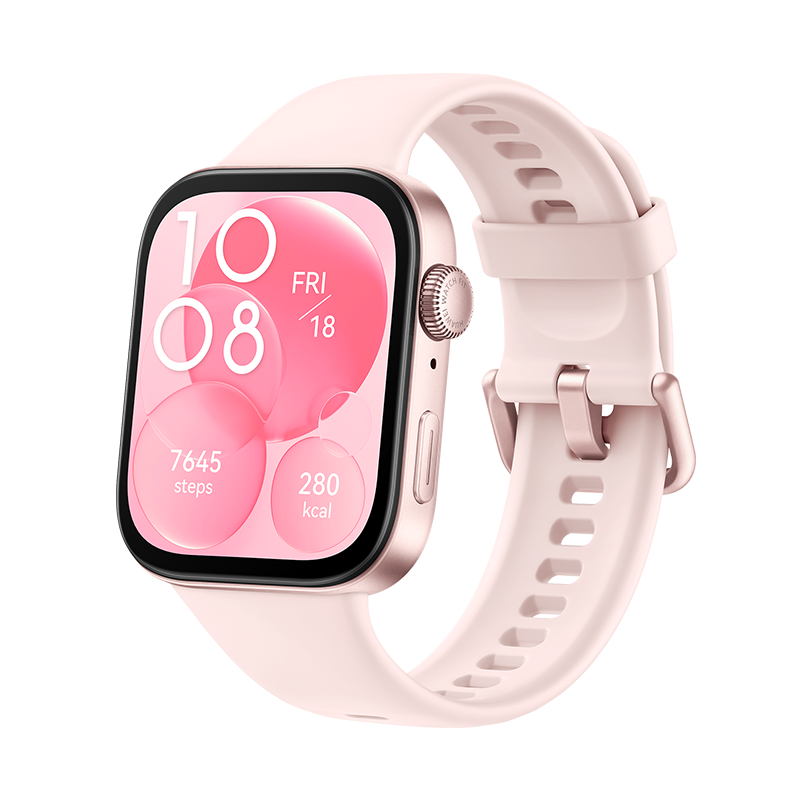 HUAWEI WATCH FIT 3 Nebula Rosa Fluoroelastomero