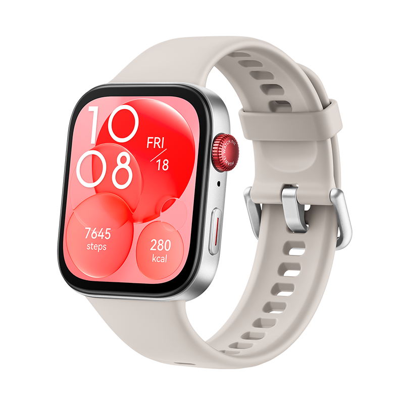 HUAWEI WATCH FIT 3 White Fluoroelastomero