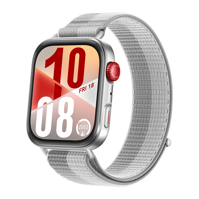 HUAWEI WATCH FIT 4 / Cassa in alluminio e cinturino grigio / Fino a 10 giorni di autonomia e compatibile con iOS e Android