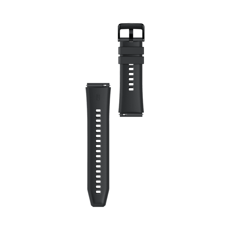 Huawei Watch GT 2 Pro - Smartwatch - Strap - Original accessoiries - Fluoroelastomer - Zwart