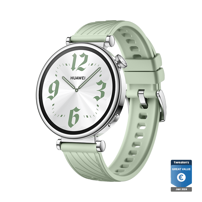 HUAWEI WATCH GT 4 41mm Licht groen / GPS / Bluetooth 5.2 / Compatibel met iOS en Android