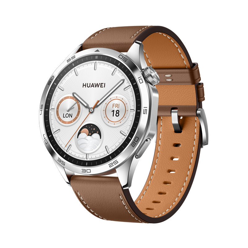 HUAWEI WATCH GT 4 46mm Castanho / Compatível com Android e iOS
