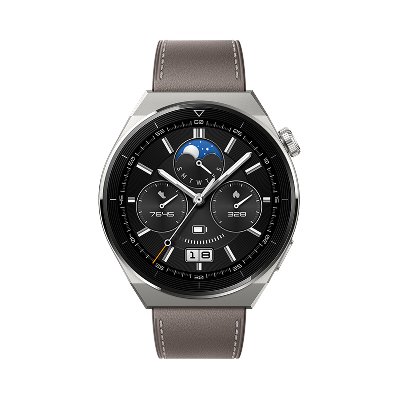 HUAWEI WATCH GT 3 Pro 46mm Couro Cinzento