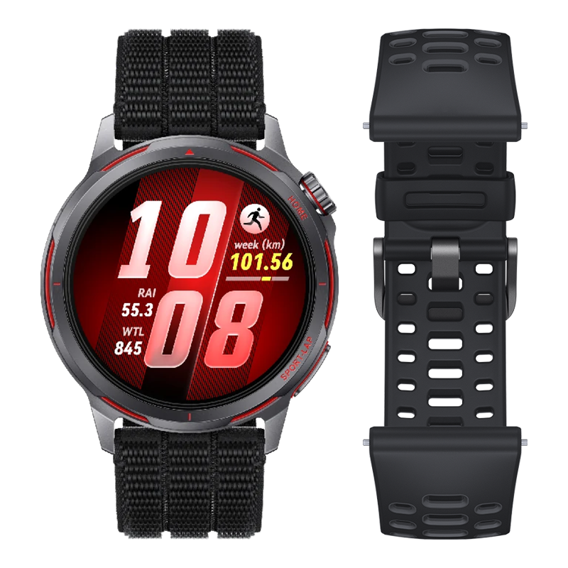 HUAWEI WATCH GT Runner 2 Preto / Posicionamento ultrapreciso / Modo maratona inteligente / Design ultrafino em titânio / Até 14 dias de bateria