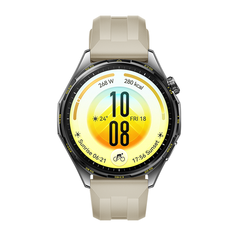 HUAWEI WATCH GT 7 46mm Amarelo Fluoroelastómero + Bracelete GT Edição Limitada