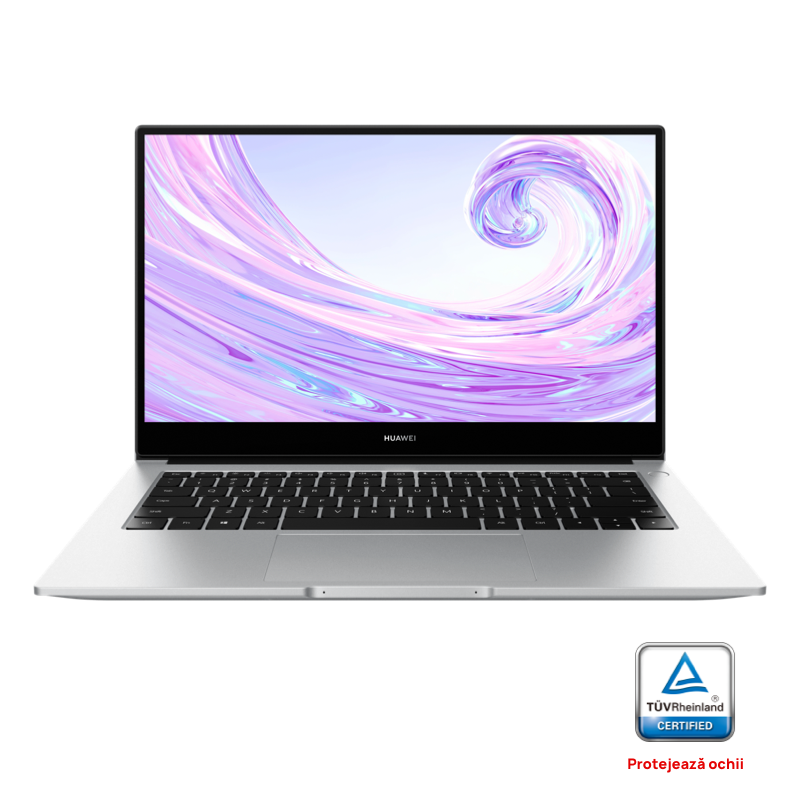 Huawei matebook d 14, windows 10 home, intel core i5, 8gb+512gb, mystic silver