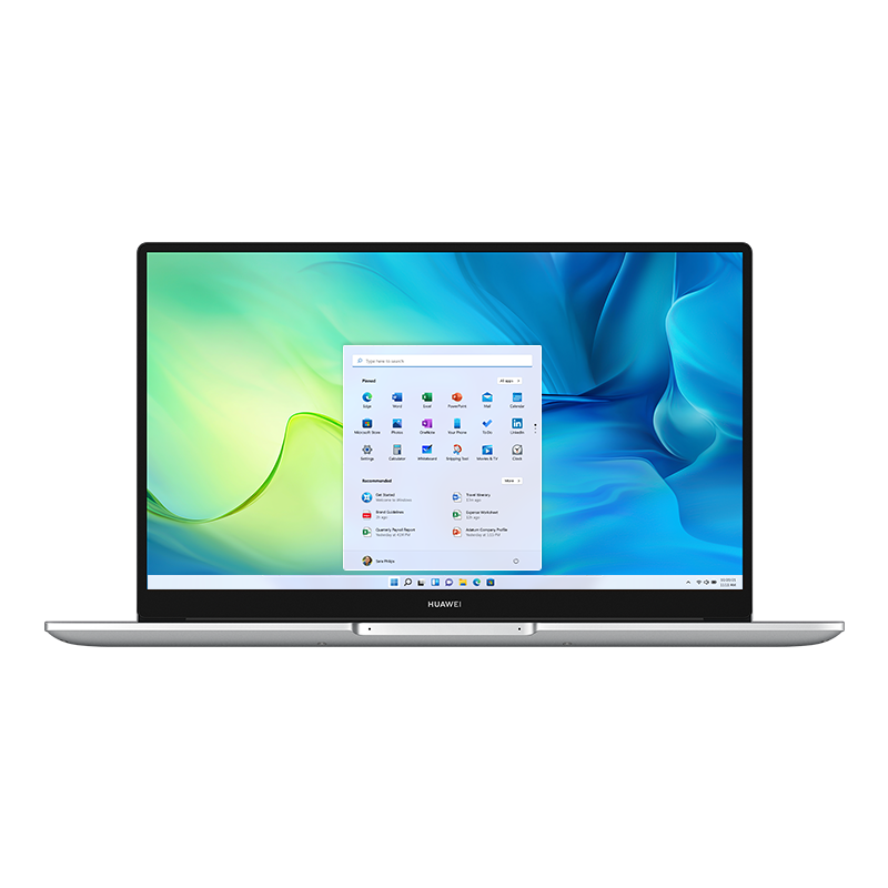 HUAWEI MateBook D 15, Windows 11 Home, Intel Core i5, 8GB+512GB, Mystic Silver