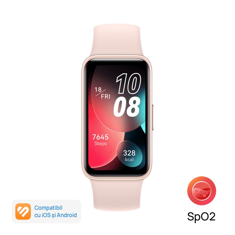 Huawei Band 8 Sakura Pink, Android/ios