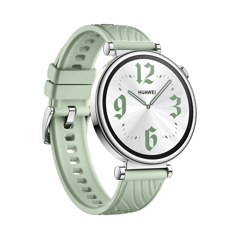 HUAWEI WATCH GT 4 41mm Green, Curea Green Fluoroelastomer, Android/iOS