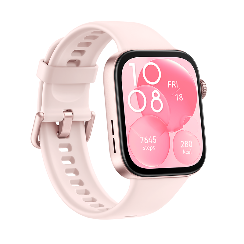 HUAWEI WATCH FIT 3 Nebula Pink Fluoroelastomer Strap