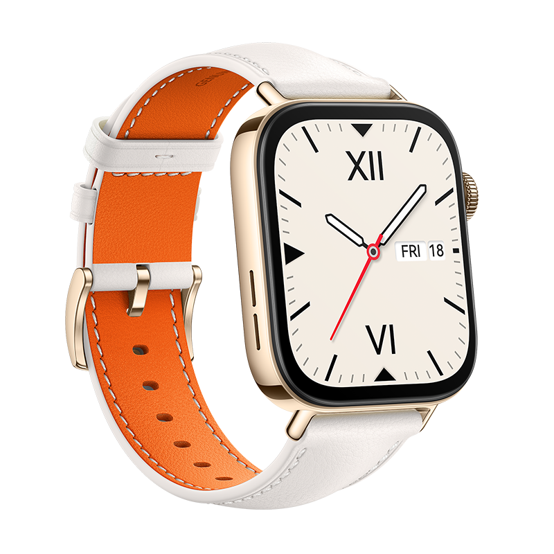 Huawei Watch Fit 3 White Leather Strap