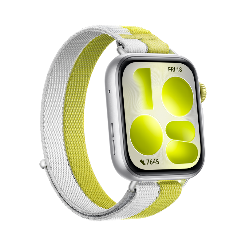 HUAWEI WATCH FIT 5 Green-Grey Nylon Strap