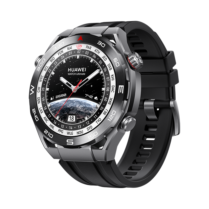 HUAWEI Watch Ultimate - Keşif Siyahı, Hediye 1 Yıl Garanti