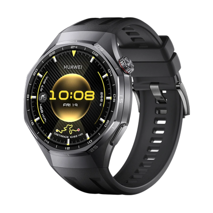 HUAWEI WATCH GT 6 Pro、45mmのブラック/ゴールドモデル。 HUAWEI WATCH GT 6 ve GT 6 Pro Satın Al – Akıllı Saat