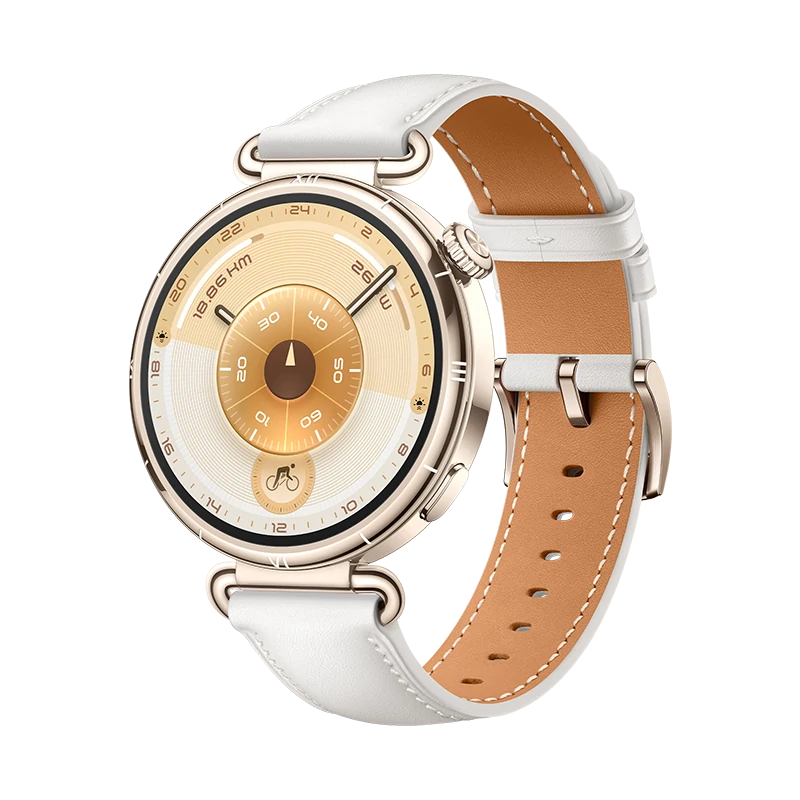 HUAWEI WATCH GT 6 41mm Beyaz, Kompozit Deri Kayış