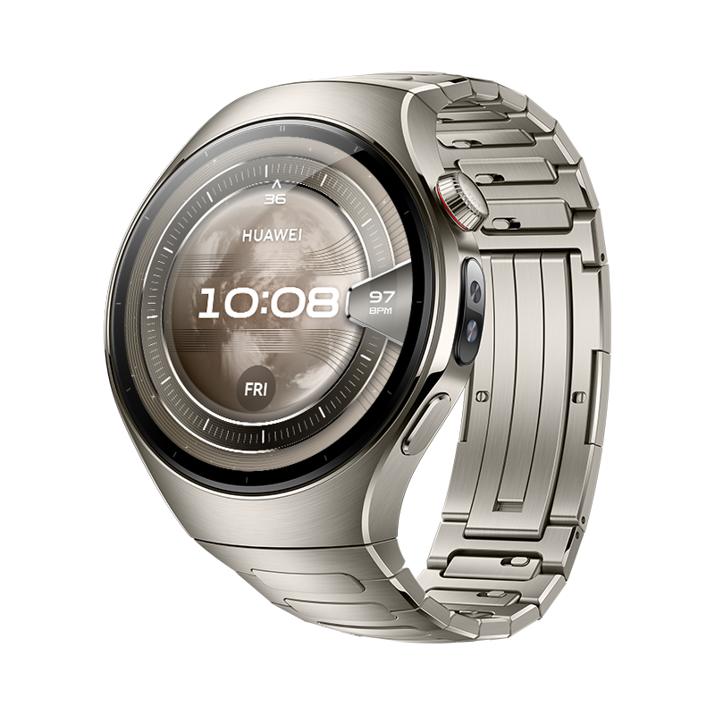 HUAWEI WATCH 5 LTE 46mm Titanyum, eSIM ile Hücresel Arama