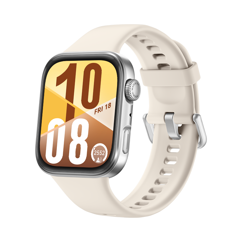 HUAWEI WATCH Fit 4 Beyaz Kauçuk Alüminyum Alaşım Kasa