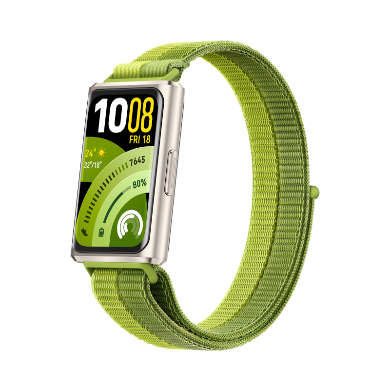 HUAWEI Band 11 Pro Yeşil, Çift Tonlu Dokuma Kayış, 1,62 inç Parlak Ekran