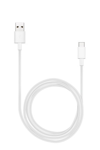 HUAWEI Type C 3A Data Cable Quick Charge 3A 1 m, White