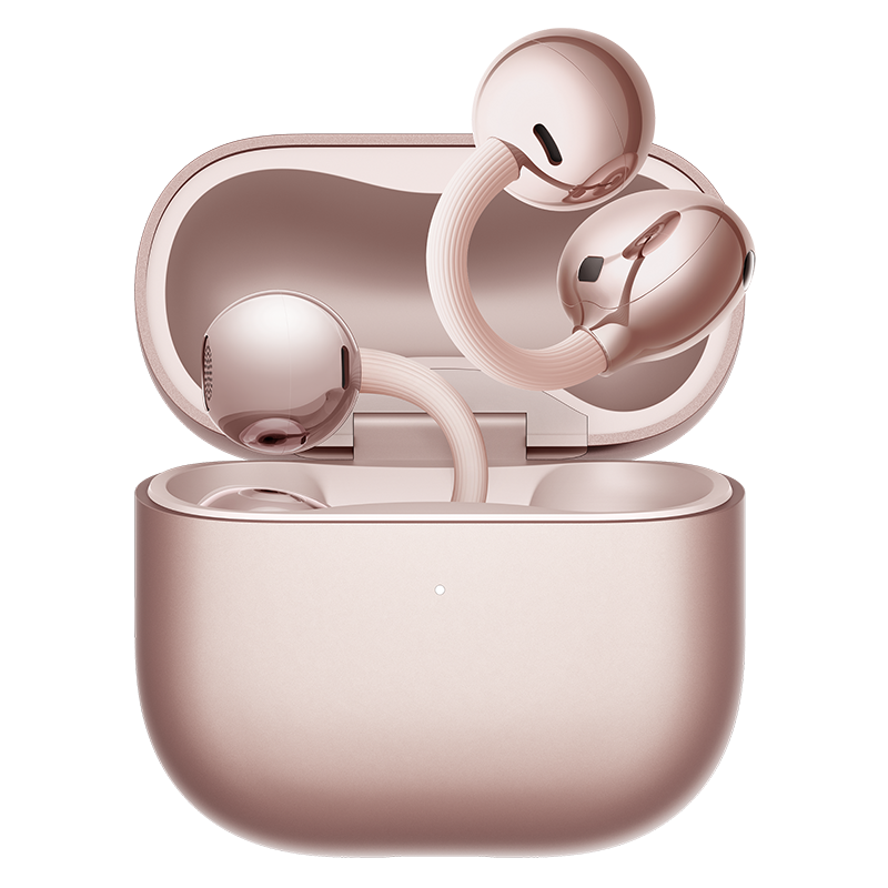 Huawei Rose Freeclip 2 Gold/ Airy Design For All-Day Wearing Comfort/ Adaptive Open-Ear Listening/ Crystal-Clear Calls/ Compatible With Ios And Android