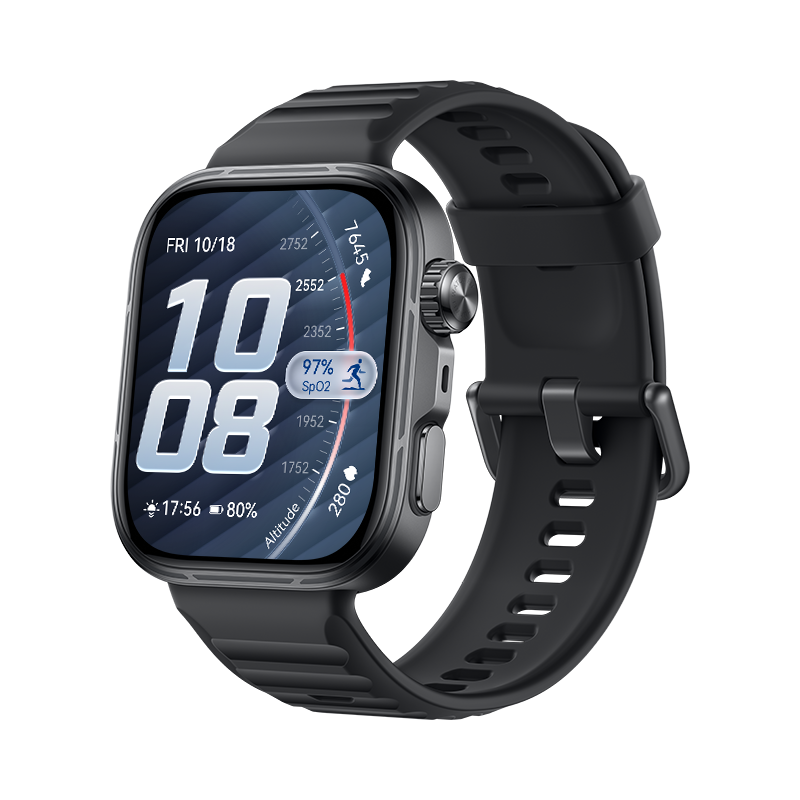 Huawei Black Watch Fit 5 Pro - 1.92-Inch Fullview Ltpo Display - Sapphire Glass & Titanium Bezel - Ecg - Pro-Level Sports - 10-Day Battery Life - Compatible With Ios & Android - Nfc Payment