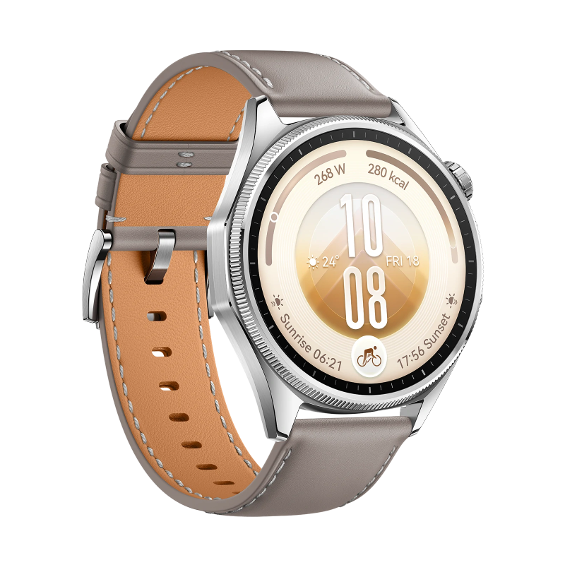 HUAWEI WATCH GT 7 46mm Grey/ EasyCross Fluoroelastomer Strap/ Up to 21 Days of Battery Life/ Advanced Skiing & Cycling Modes/ All-Round Health Tracking/ Compatible with Android & iOS