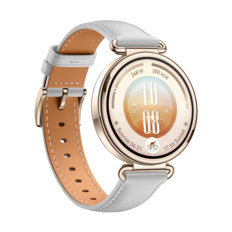 HUAWEI WATCH GT 7 41mm Grey/ Grey Composite Leather Strap/ Up to 21 Days of Battery Life/ Advanced Skiing & Cycling Modes/ All-Round Health Tracking/ Compatible with Android & iOS