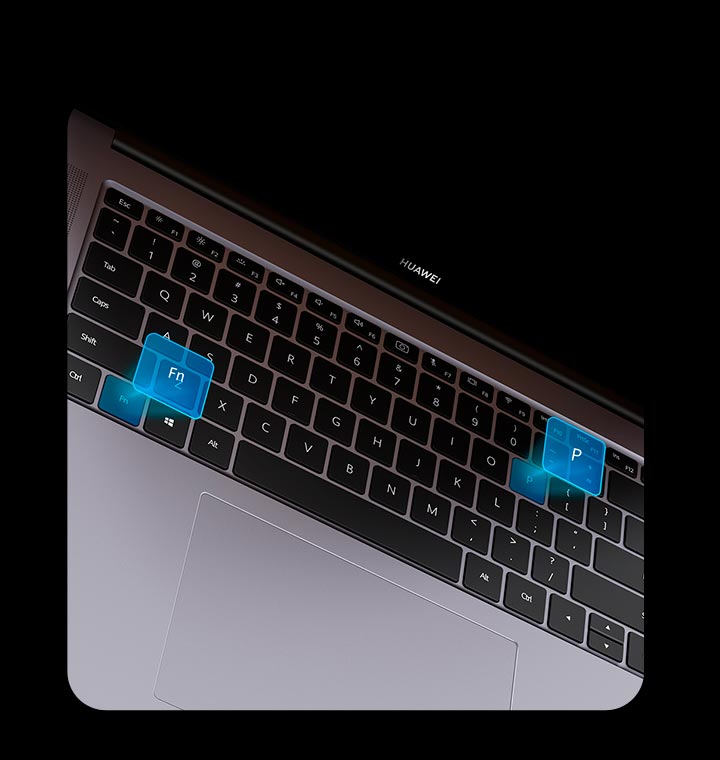 HUAWEI MateBook 16 + Производительный режим Fn + P