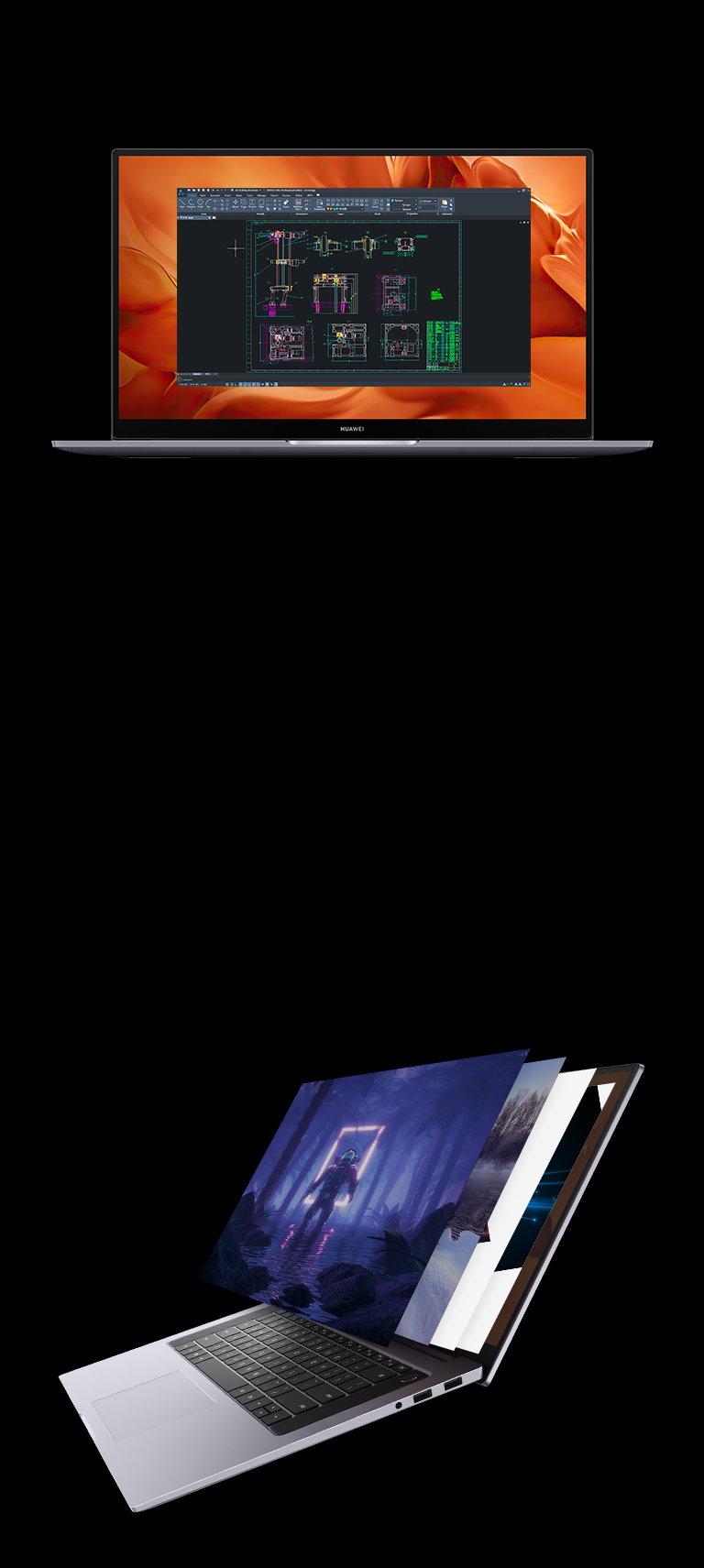 Huawei MateBook D 16 Большой объем памяти Huawei MateBook D 16 Большой объем памяти