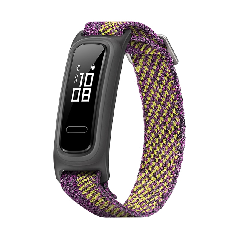 

Ремешок для HUAWEI Band 4e Желто-фиолетовый