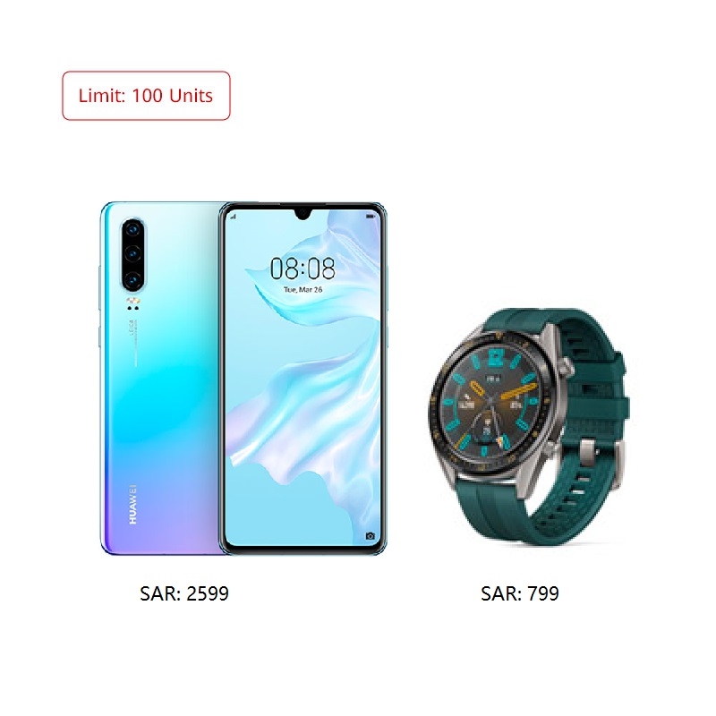 huawei p30 pro with watch