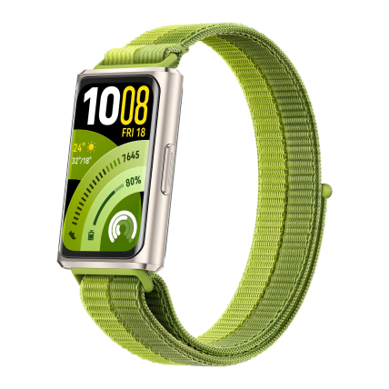 HUAWEI Band 11 Pro Correa de nailon verde, Caja de aleación de aluminio, Pantalla de 1.62”, GPS de alta precisión, nuevo monitoreo de sueño