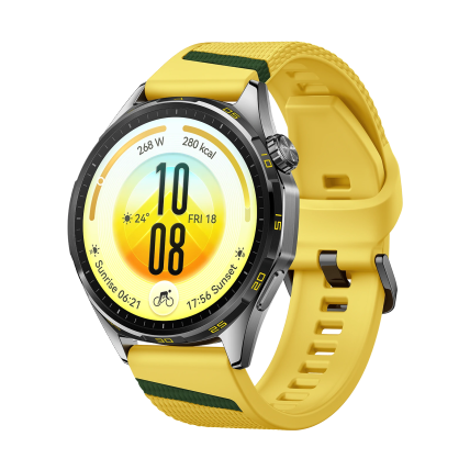 HUAWEI WATCH GT 7 46mm Correa amarilla EasyCross de  fluoroelastómero