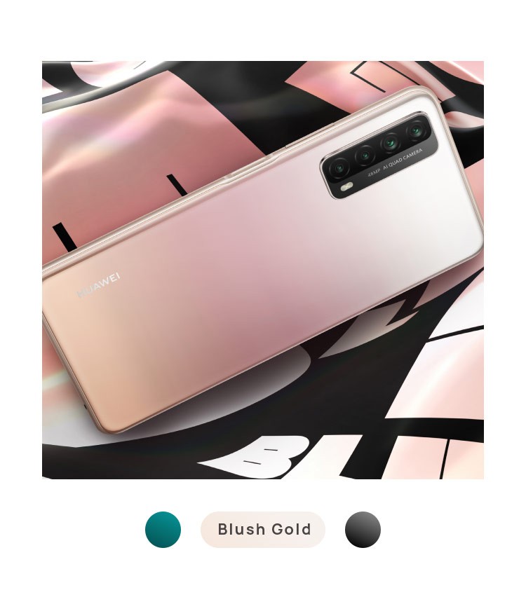 Huawei Y7a Blush Gold Huawei Y7a Blush Gold