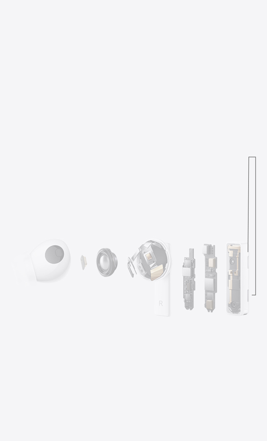 Huawei FreeBuds Pro + Diseño anti-viento Huawei FreeBuds Pro + Diseño anti-viento